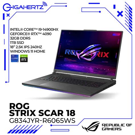 g834jyr-r6065ws|Asus ROG Strix Scar 18 G834JYR.